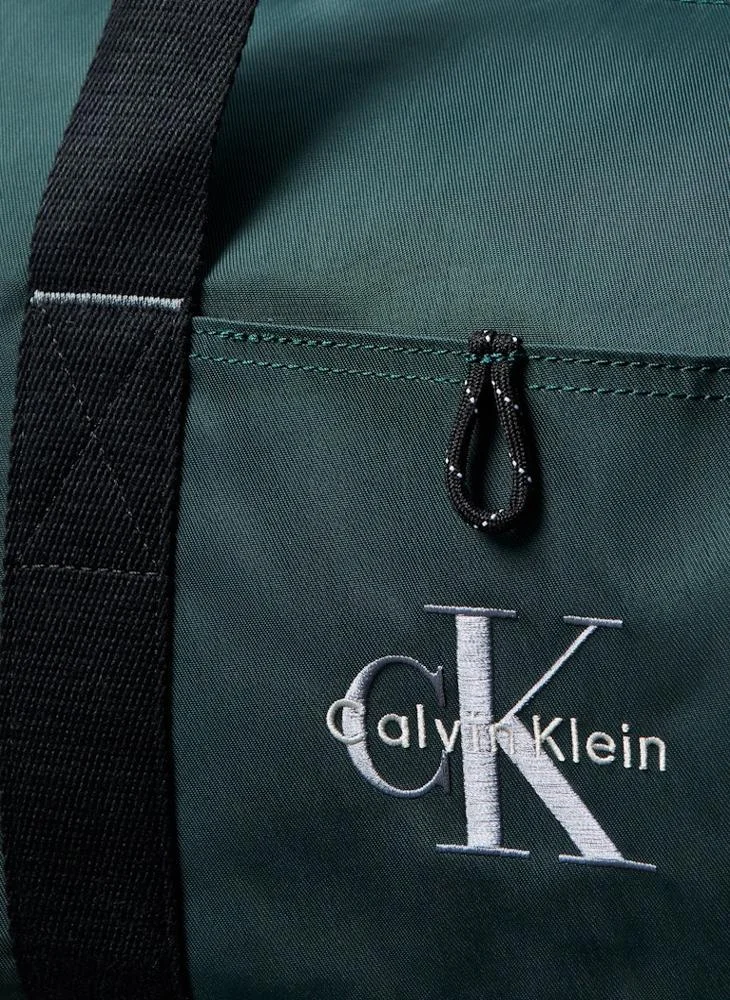 CALVIN KLEIN Bold Logo Nylon Duffle Bag